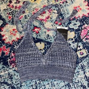 Topshop knit bra/crop top